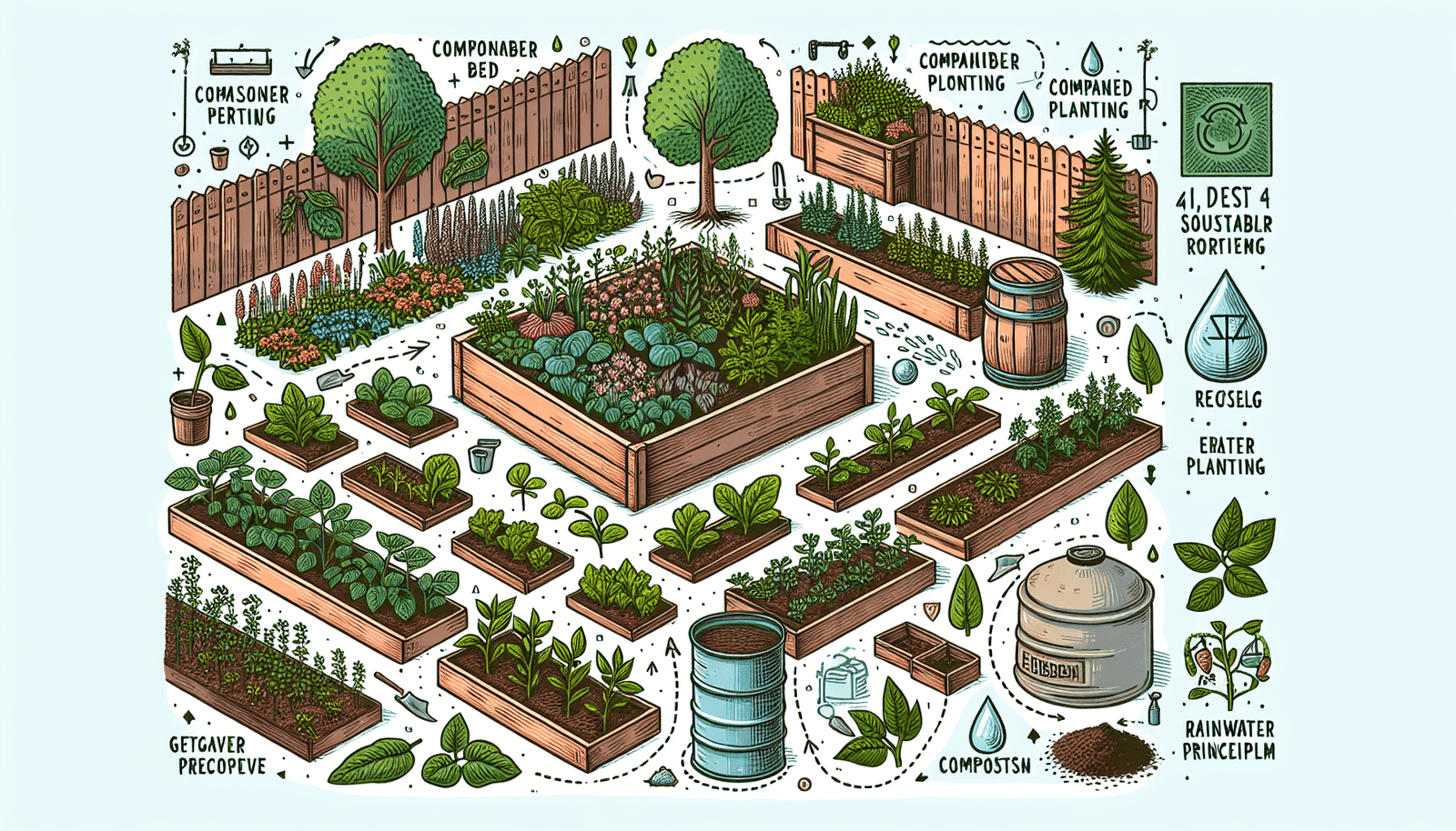 Integrating Permaculture Principles Into Raised Bed Gardening